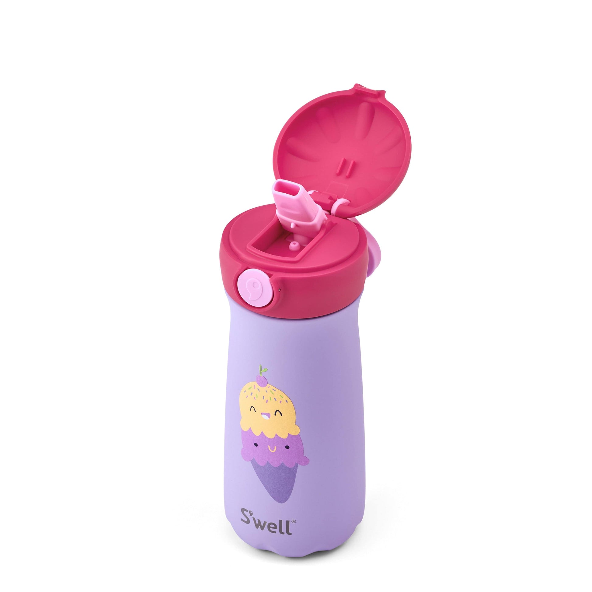 pop-top-traveler-14oz-w5 Swell14ozKidsPopTopTravelerHappyScoopsIceCreamFrontAngledTopOpen.jpg